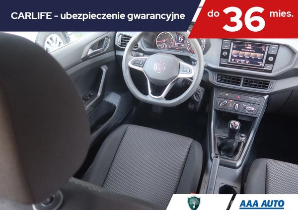 Volkswagen T-Cross cena 76000 przebieg: 12589, rok produkcji 2021 z Tarnogród małe 172